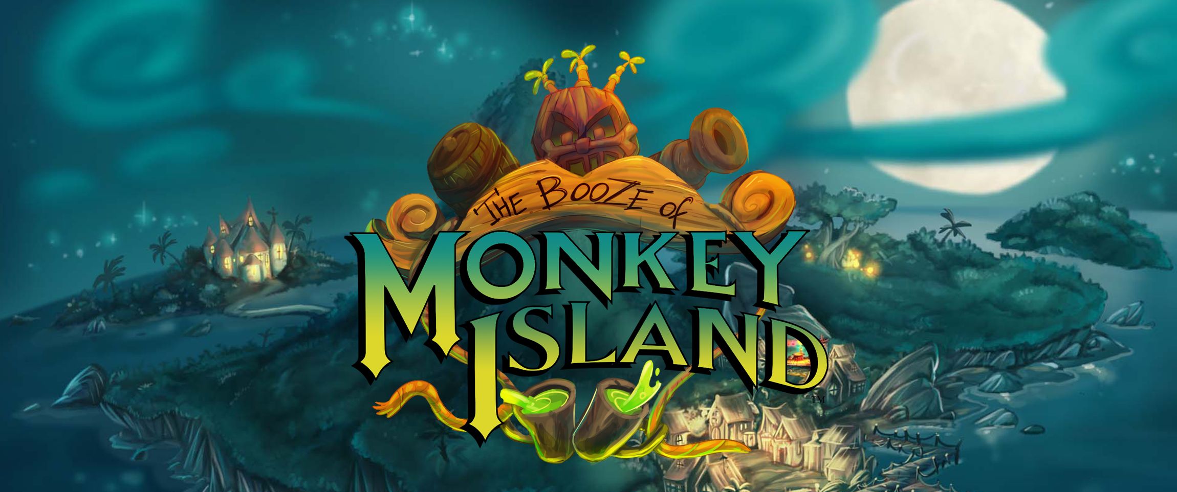 The Booze of Monkey Island - háttérkép